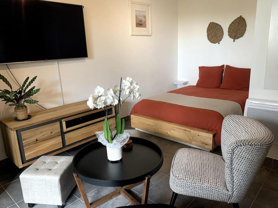 Grand Studio Avec Coin Nuit, Proche Mer Et Montagnes Roquebrune-sur-Argens Exterior foto